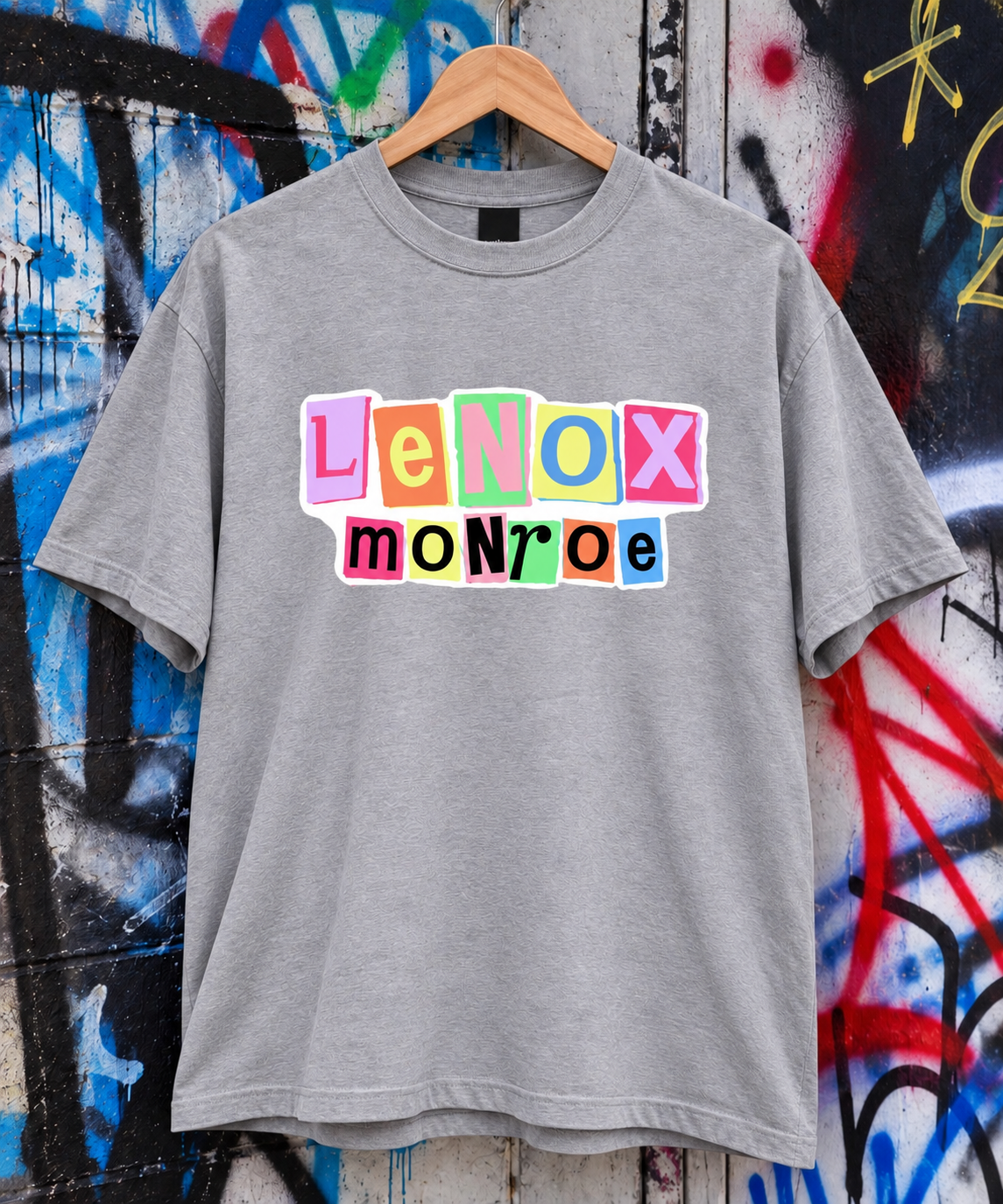 Lenox Monroe Alphabet Block T-Shirt