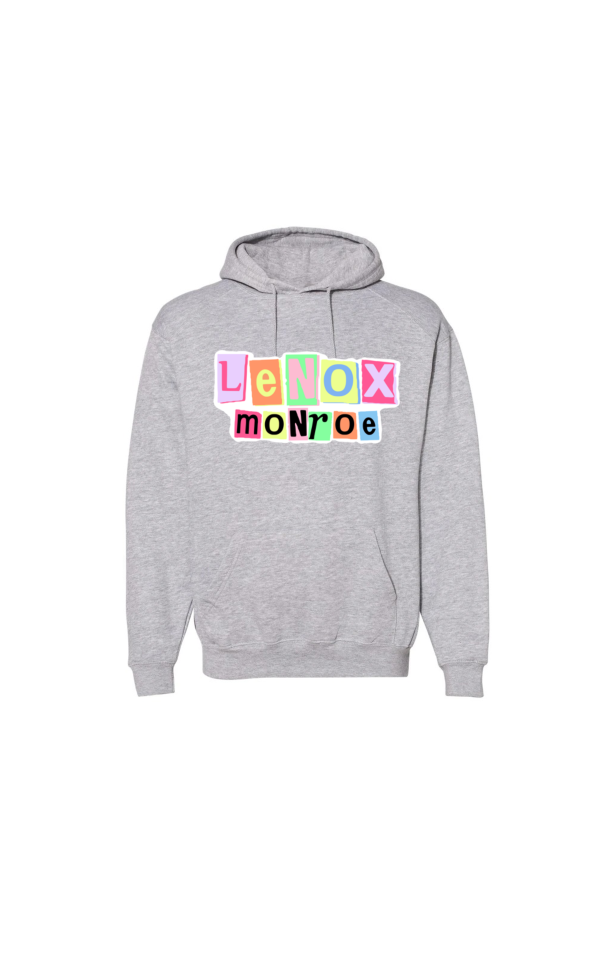 Lenox Monroe Alphabet Block Hoodie | Expected to start shipping June 22