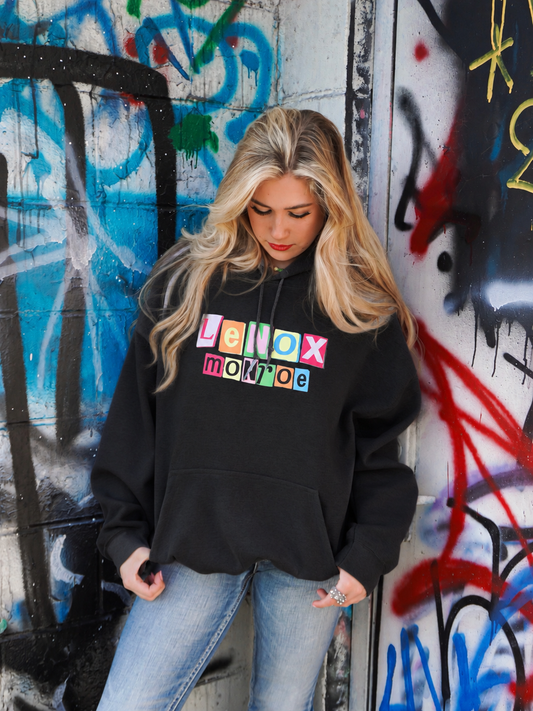 Lenox Monroe Alphabet Block Hoodie
